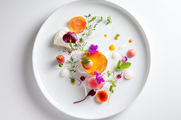 Plato casero creativo